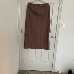 American Eagle Outfitters Brown Maxi Skirt